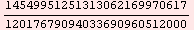 14549951251313062169970617/12017679094033690960512000